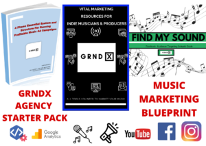Indie Musician and producers starter pack ads